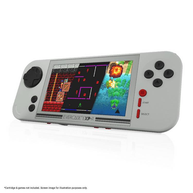 Evercade EXP-R handheld retro gaming console - British product
