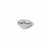 Uncommon Souls silver tone signet ring M/L - British product
