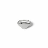 Uncommon Souls silver tone signet ring M/L - British product