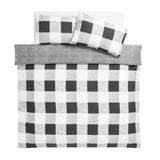 Argos Home gingham bedding single duvet set - British product