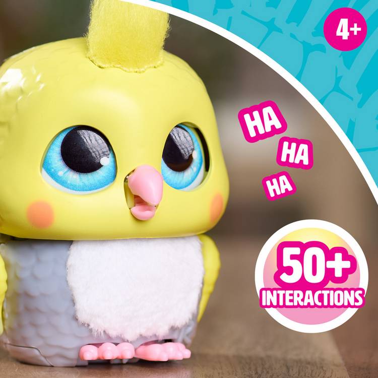 furReal Handfuls Chirps Cockatoo interactive soft toy - British product