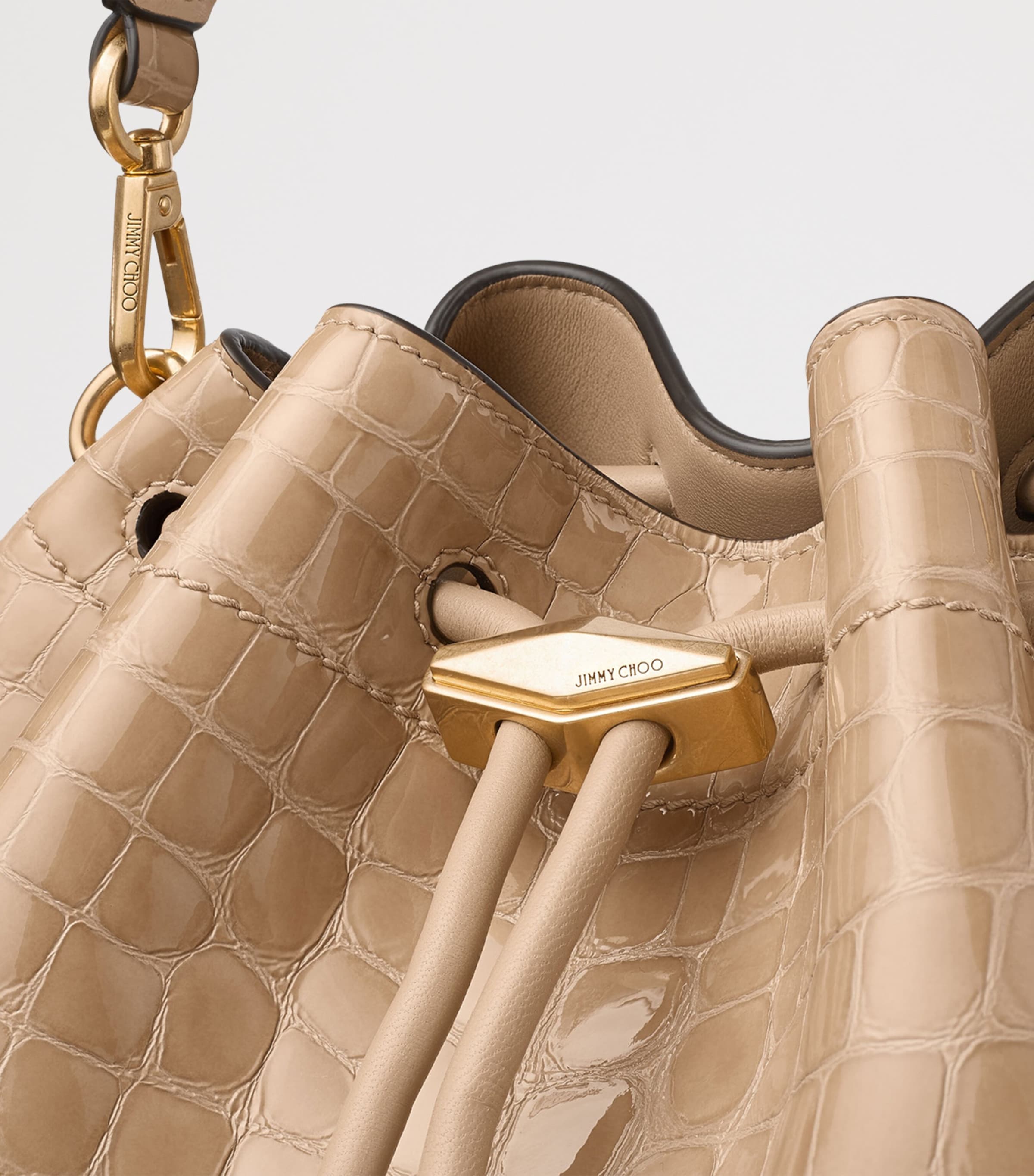 Jimmy Choo Cinch leather shoulder bag - British product