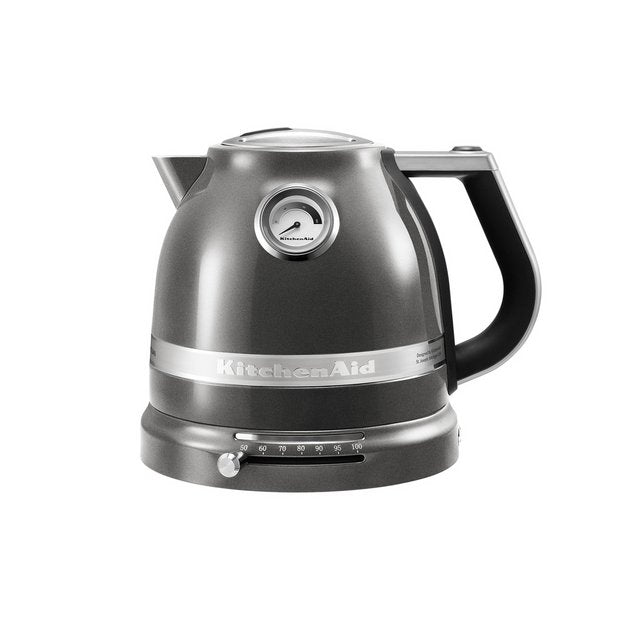 KitchenAid Artisan Kettle Medallion Silver 1.5L - British product
