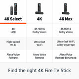 Amazon Fire TV Stick 4K Select, imported from the UK
