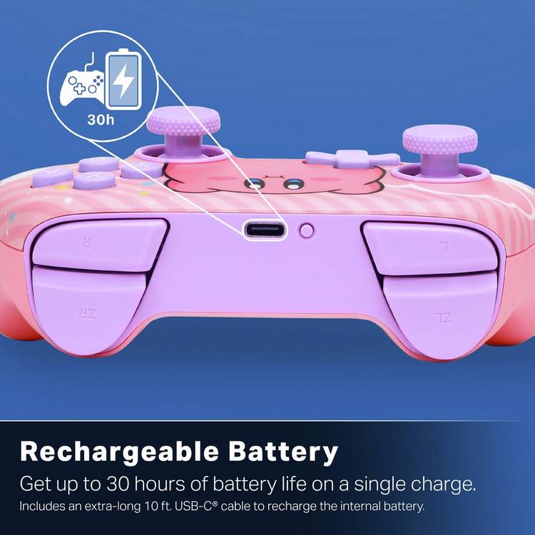 PowerA Kirby wireless controller - British product