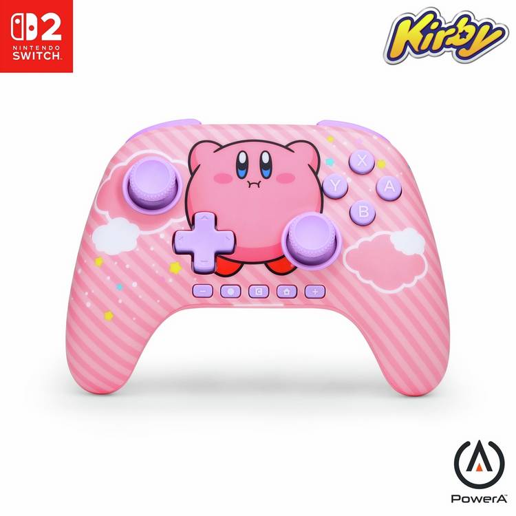 PowerA Kirby wireless controller - British product