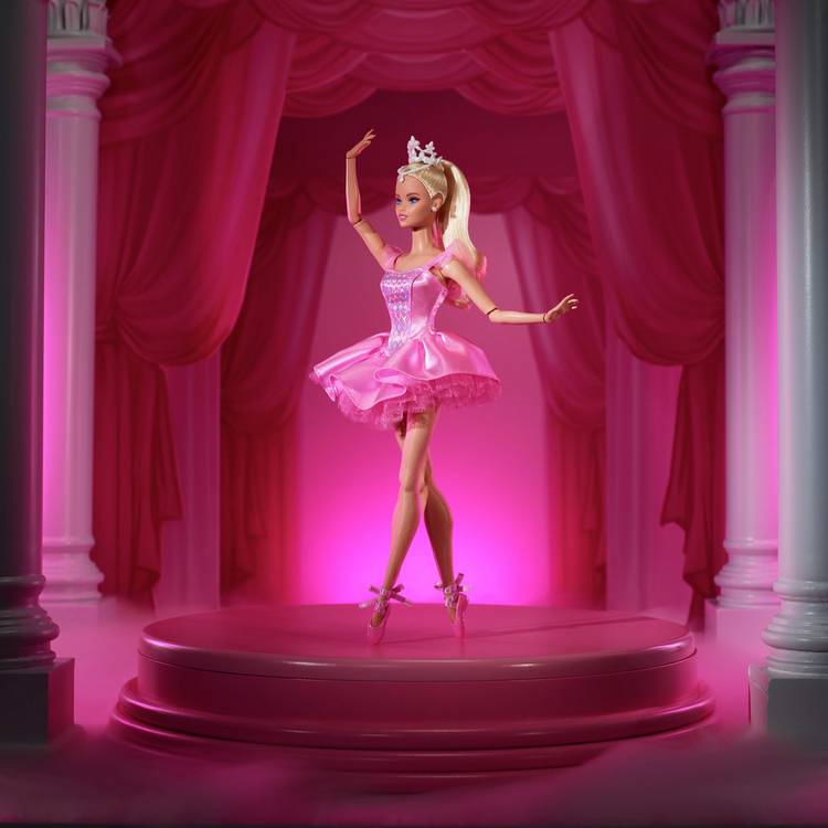 Barbie Ballet Wishes collectible doll 33cm - British product