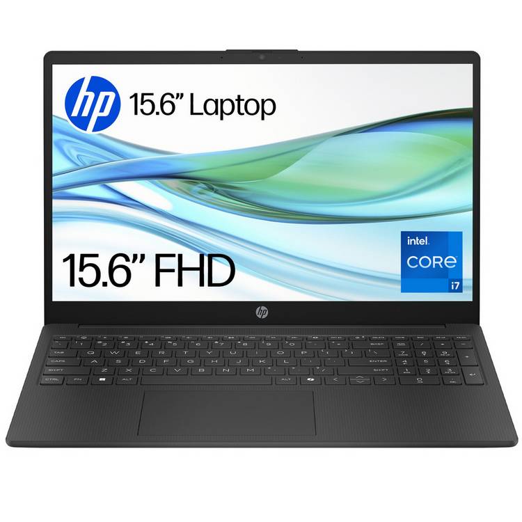 HP 15.6 inch Core i7 laptop 16GB 512GB, imported from the UK