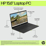 HP 15.6 inch Core i7 laptop 16GB 512GB, imported from the UK