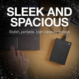Seagate One Touch 2TB external hard drive black, imported from the UK
