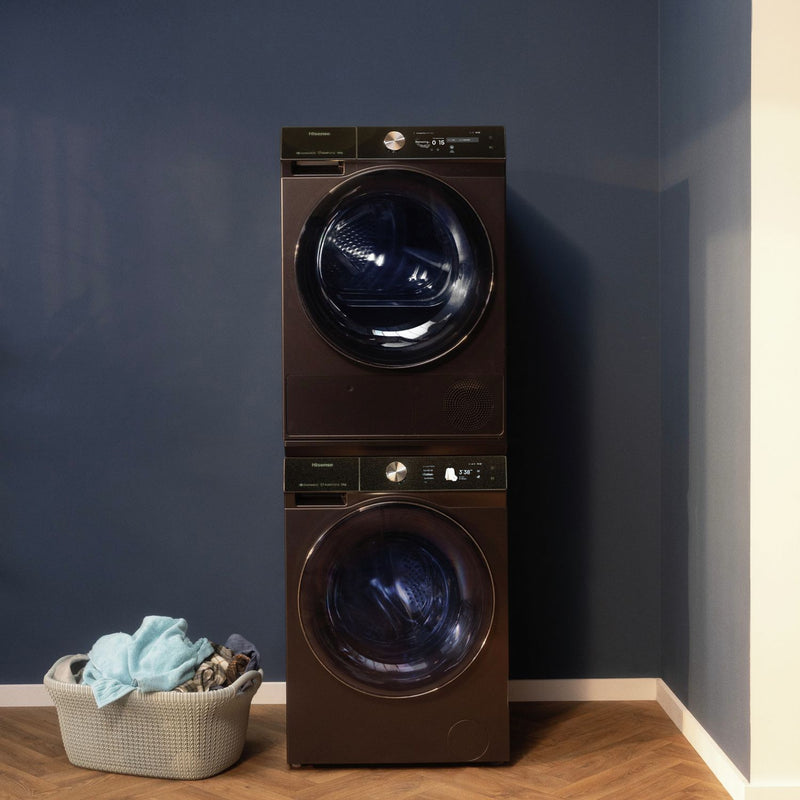 Hisense black laundry stacking kit - British product