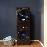 Hisense black laundry stacking kit - British product