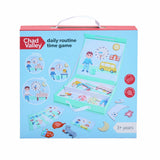 Chad Valley daily routine magnetic game, imported from the UK