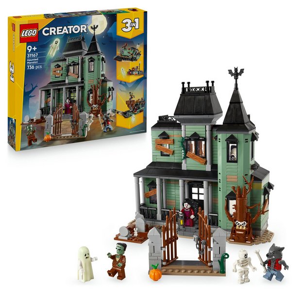 LEGO Creator 3in1 Haunted Mansion building set, UK version
