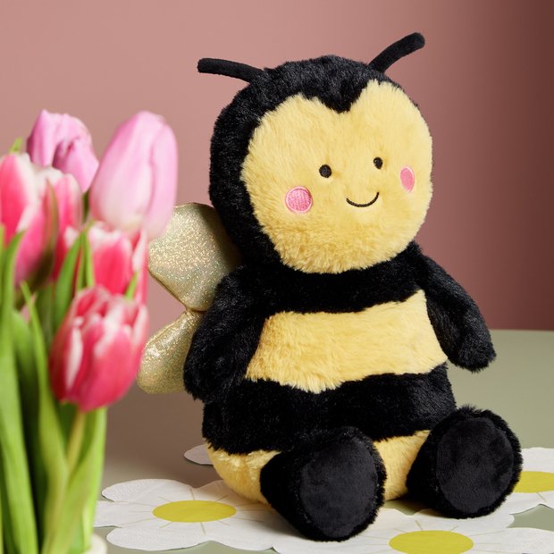 Argos Home bee soft toy 27cm (British brand)