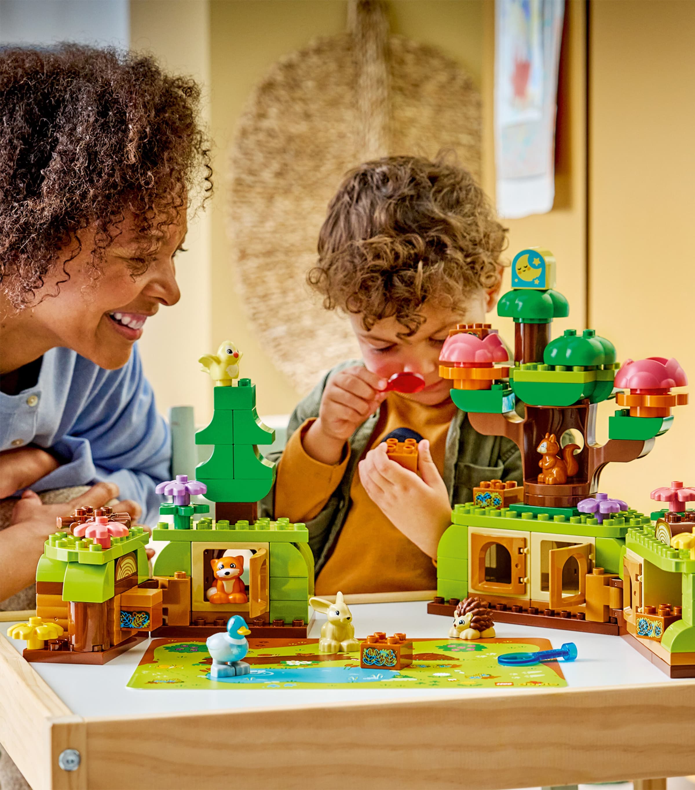 Lego DUPLO Discovery Forest building toy with wild animals 131 pieces - British product