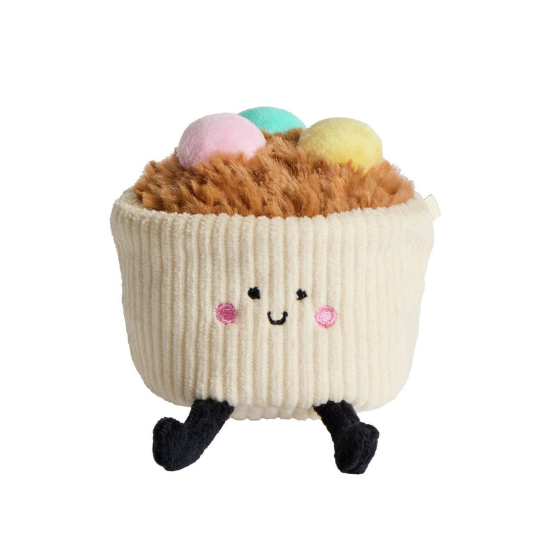 Argos Home Mini Cupcake plush toy pocket-sized baby toy (British brand)