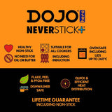 Dojo Hero Neverstick+ 20cm frying pan - British product