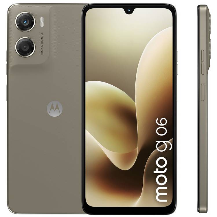 Motorola g06 mobile phone 64GB Laurel Oak - British product