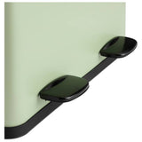 Habitat 60L twin pedal bin sage green steel (British brand)