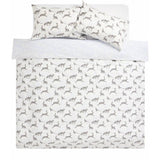 Argos Home hare print bedding set single, imported from the UK
