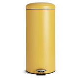 Habitat domed pedal bin mustard 30 litre - British product