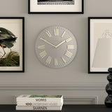 Jones Clocks Regal wall clock dove grey 30cm - British product