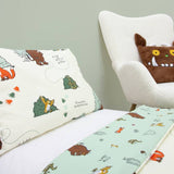 The Gruffalo kids bedding set white green toddler (British brand)