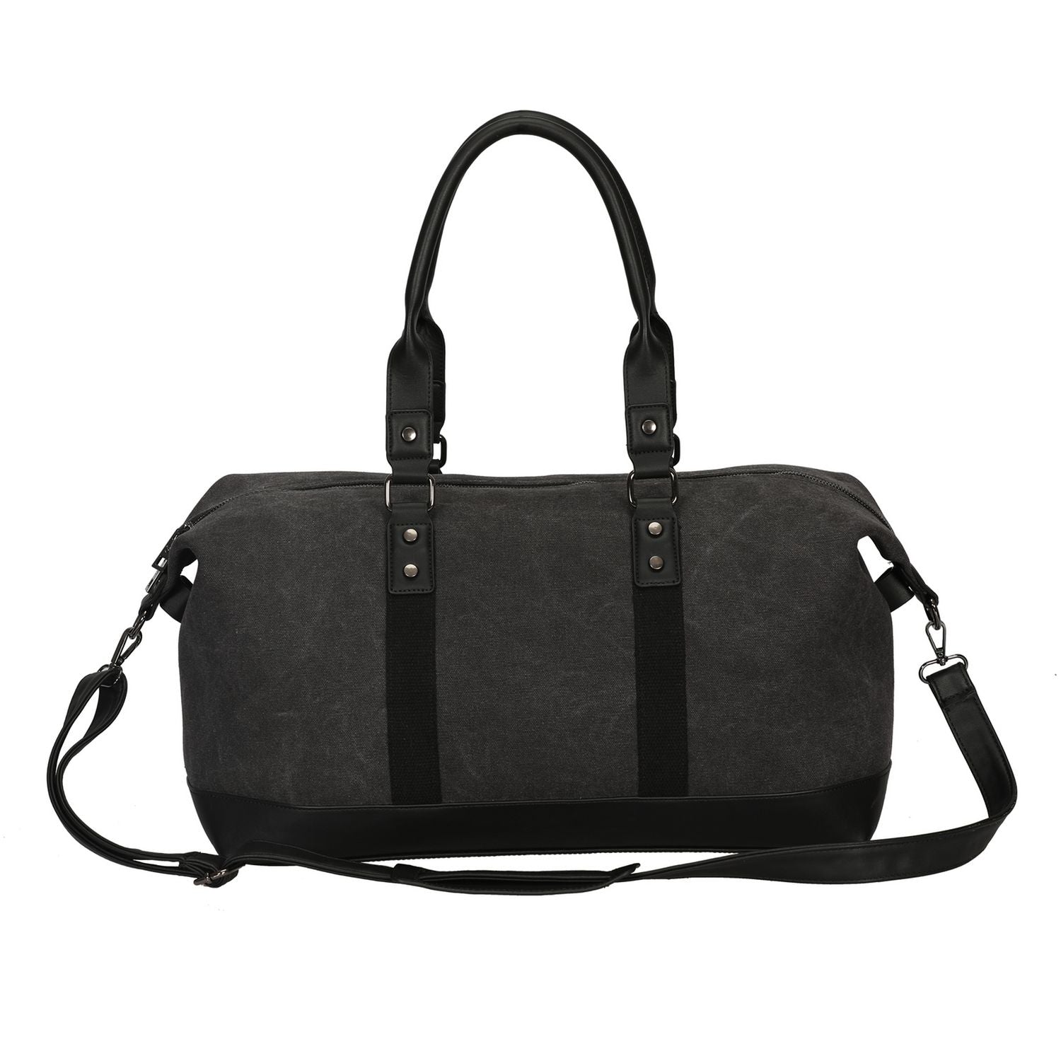 Featherstone weekend bag black canvas, UK version