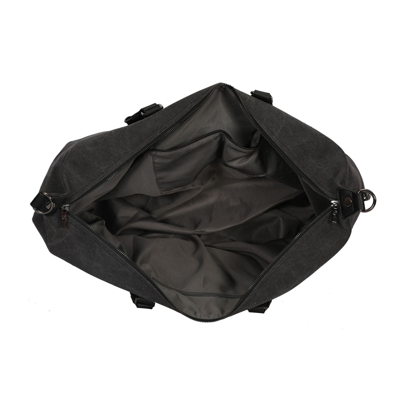 Featherstone weekend bag black canvas, UK version