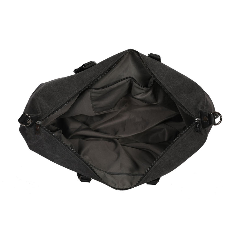 Featherstone weekend bag black canvas, UK version