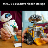 LEGO building set WALL-E and EVE 811 pieces, UK version