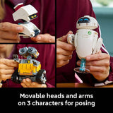 LEGO building set WALL-E and EVE 811 pieces, UK version