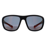 Polaroid PLD 7049/S black polarized unisex round sunglasses (British brand)