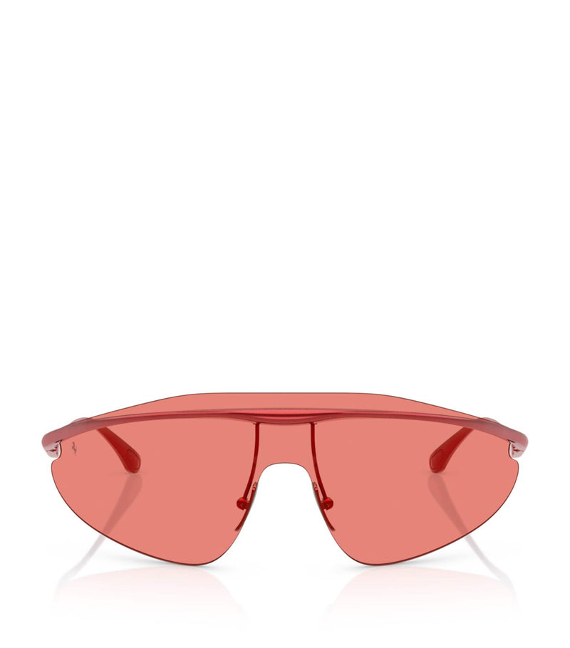 Ferrari metal sunglasses irregular frame 100% uv protection - British product.