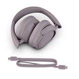 JLab JBuds Lux ANC over-ear headphones mauve, UK version