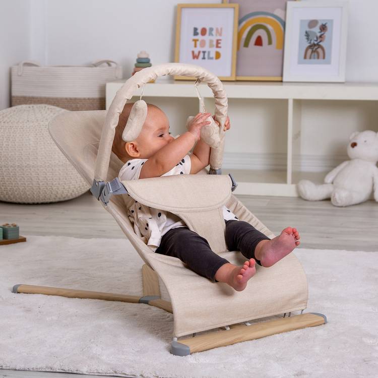 Red Kite baby bouncer Oatmeal, imported from the UK