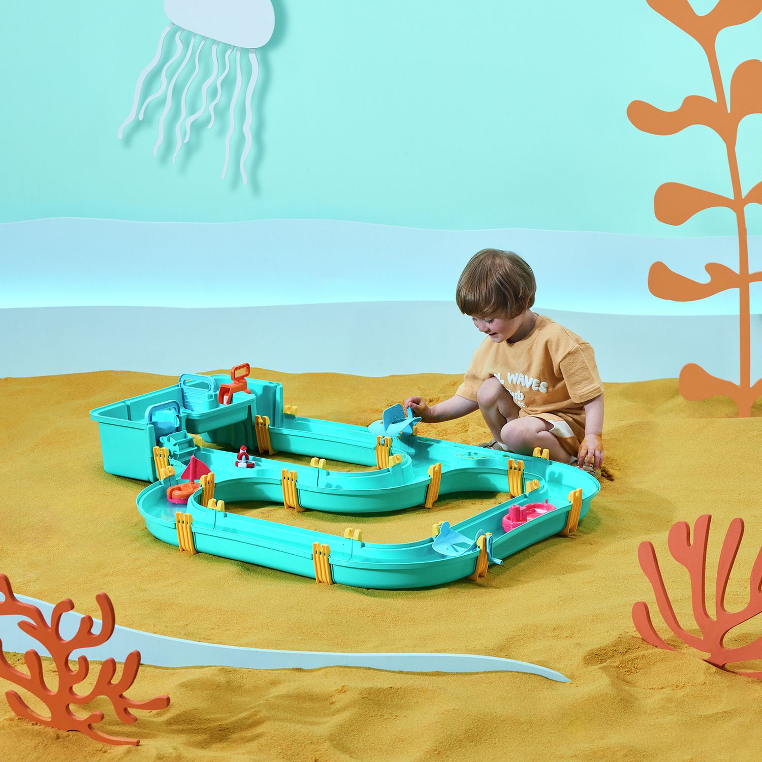 Chad Valley Waterway sand and water toy playset, UK version