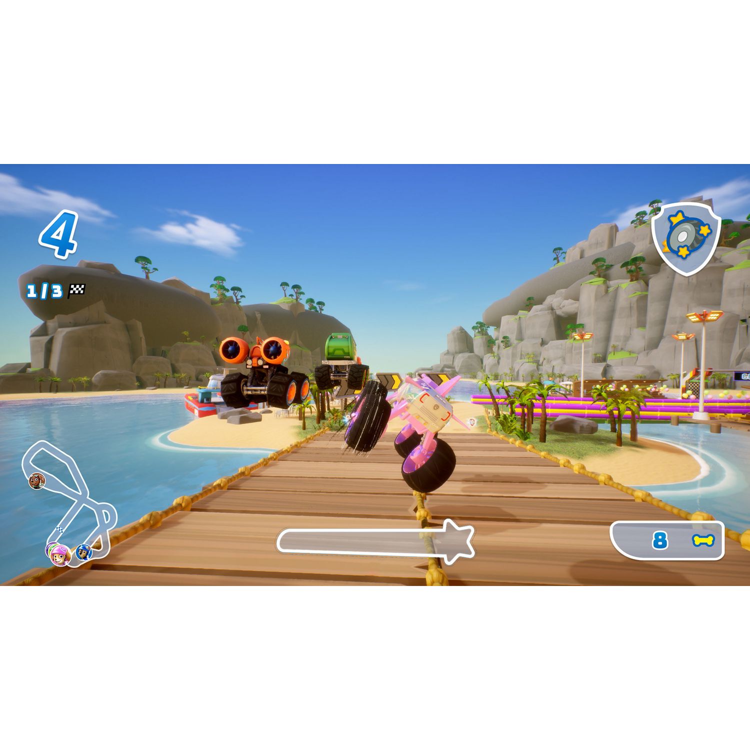 PAW Patrol Rescue Wheels Championship PS4 game - British product