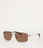 Moncler Steel Doppler sunglasses Italian design, imported from the UK