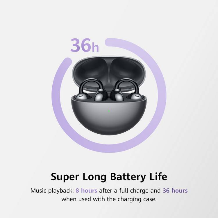 HUAWEI open-ear wireless earbuds Black, imported from the UK