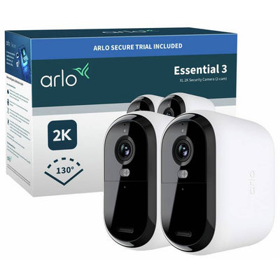 Argos Arlo Essential 3 XL 2K Security Camera Pack of 2- Buy online at McGrocer
