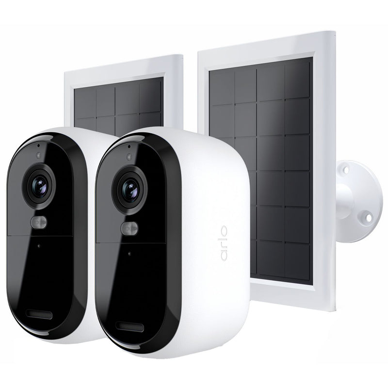 Arlo Essential 3 2K security camera solar pack of 2, UK version