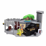 Super Mario Bowser castle playset with figure, imported from the UK