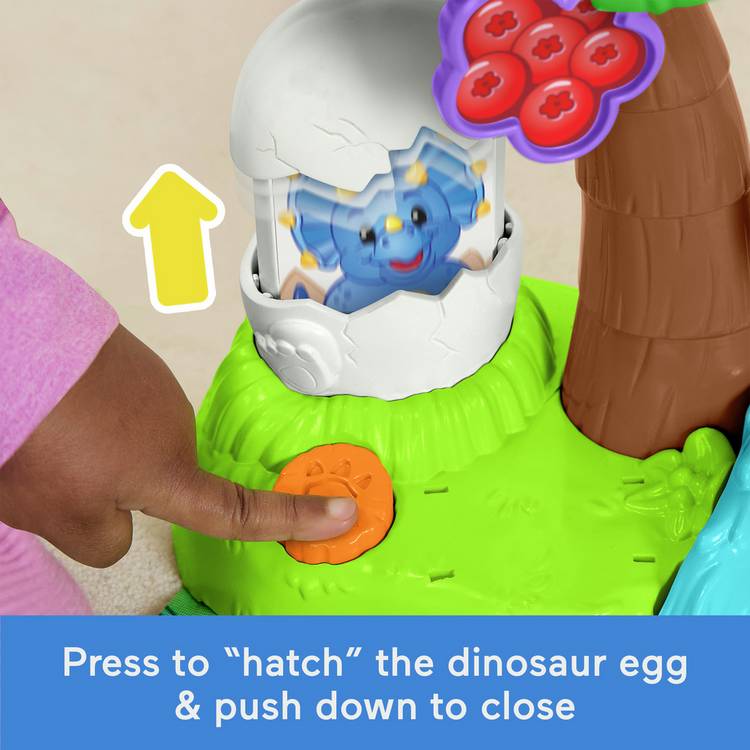 Fisher-Price Little People Dinosaur Village playset, imported from the UK
