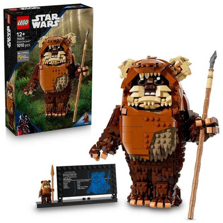 LEGO Star Wars Wicket the Ewok building toy 1010 pieces, UK version
