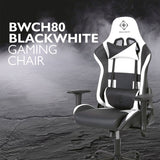Deltaco DC210 gaming chair black and white, imported from the UK