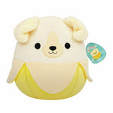 Squishmallows Nate the Retriever Banana soft toy 12 inch (British brand)