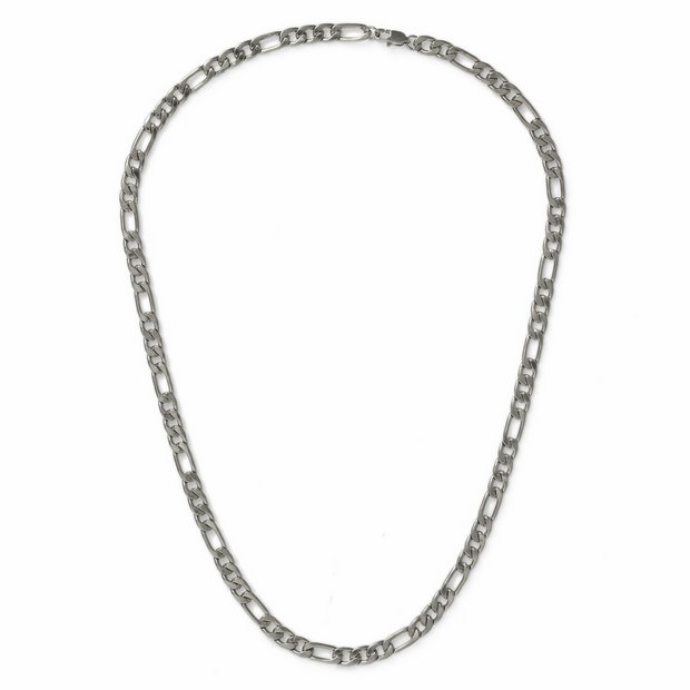 Uncommon Souls men's Figaro chain necklace 20 inch, British product