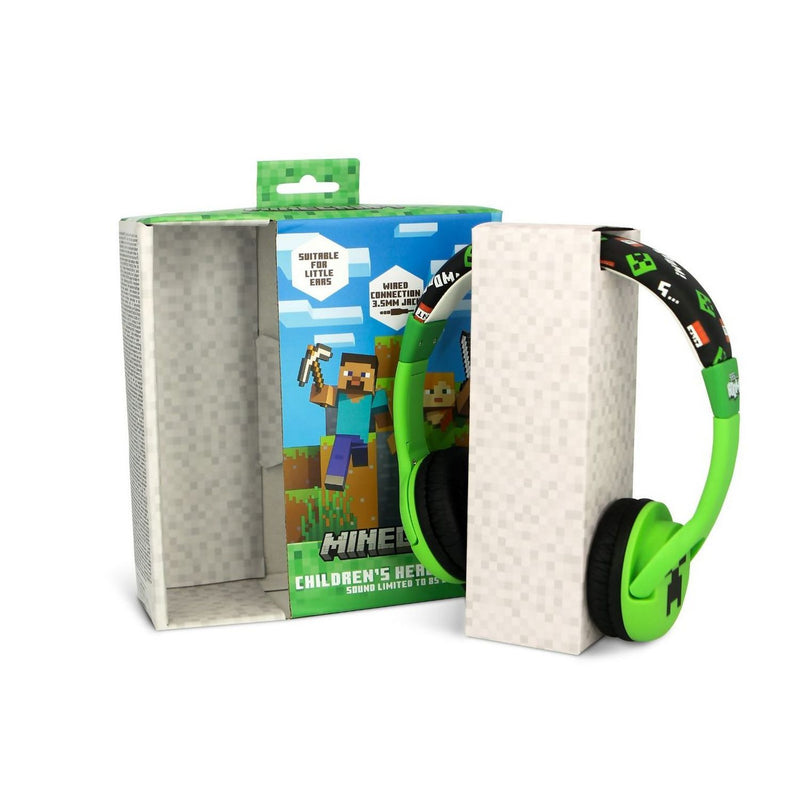 OTL Minecraft wired headphones for kids (British brand)